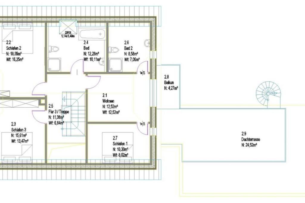 Willa Fh Magnolia Fuer 12 Pers. Mit Terrasse + Dachterasse Born Zewnętrze zdjęcie
