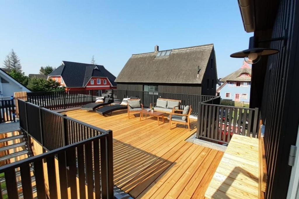 Willa Fh Magnolia Fuer 12 Pers. Mit Terrasse + Dachterasse Born Zewnętrze zdjęcie